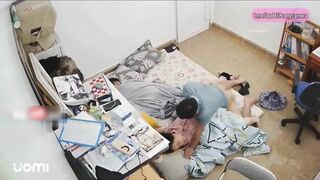 Hack cam vợ đang ngủ chồng nứng quá gọi vợ dậy đòi chịch