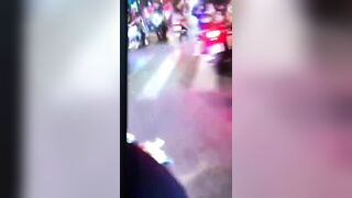 Thả rông đi bão ăn mừng bóng đá ở hà giang