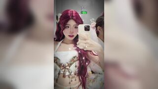 Tiktoker Kim Duyên (@nlkdkduyen_) đu Trend “Bé Ơi Từ Từ” cực NỨNG
