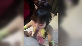 Trang Xinh giỏi bú cu, bú bu