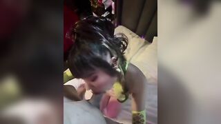 Trang Xinh giỏi bú cu, bú bu