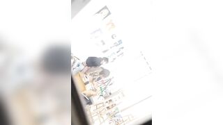 Quay lén đôi trẻ tranh thủ giờ tan học lớp mỹ thuật địt nhau giải toả cơn nứng