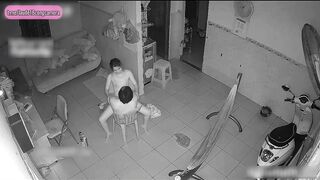 Hack cam chị gái lén lút chịch nhau với em rễ