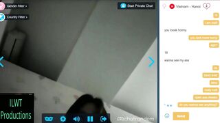 Em teen Việt show hàng với người lạ trên omegle