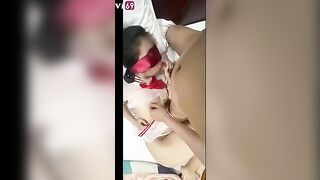 xuất tinh đầy miệng em học sinh lớp 11 rồi bắt em nuốt sạch tinh