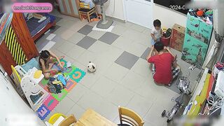 Hack cam chồng nứng cặc cởi quần bú lồn địt vợ đang ngủ