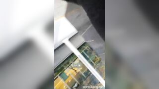 Anh trai may mắn check được em xinh vú to , nhìn nứng nổ cặc