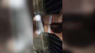 Doggy em gái ngoài ban công 4