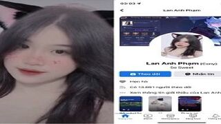 Idol tik tok Phạm Lan Anh lộ clip sex cực nóng