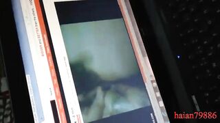 Clip sex vừa xem phim sex vừa khẩu dâm chịch nhau