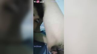 Đang vét sướng em còn cười hỏi anh có hối hận không ~ Sex Việt Nam 2