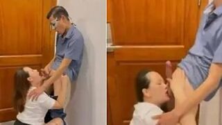 Bà chị dâm mút cu khi gặp em trai nuôi