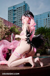 Gái Việt ZinieQ (@zinie) cosplay Koharu Shimoe-Blue Archive